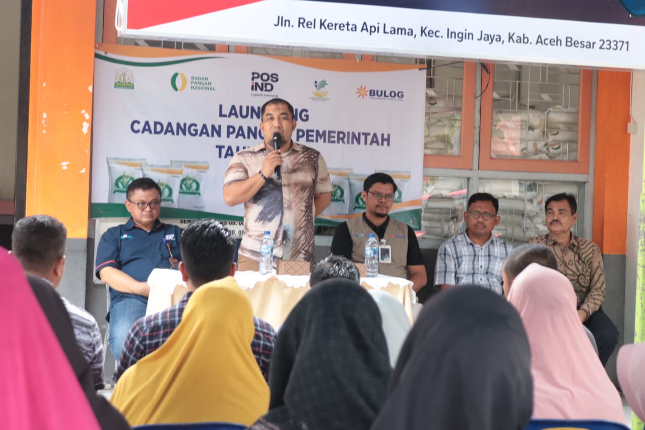 Aceh Besar Salurkan Bantuan Cadangan Pangan Tahap II