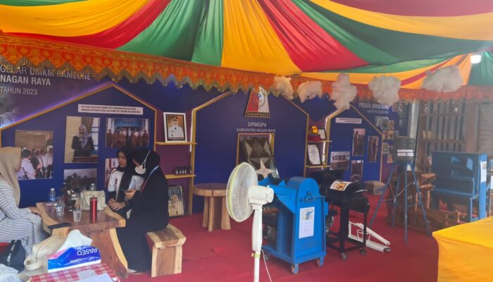 DPMGP4 Nagan Raya Pamerkan Alat Tradisional Di GTTG