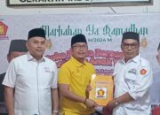 Irsan Kandidat Pertama Ambil Formulir Ke Gerindra Sidimpuan