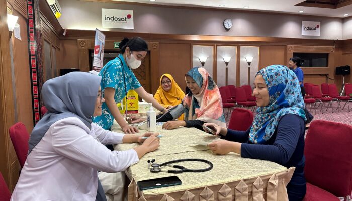 Kolaborasi Dengan PMI, Indosat Sumatra Gelar Donor Darah Di 3 Kota