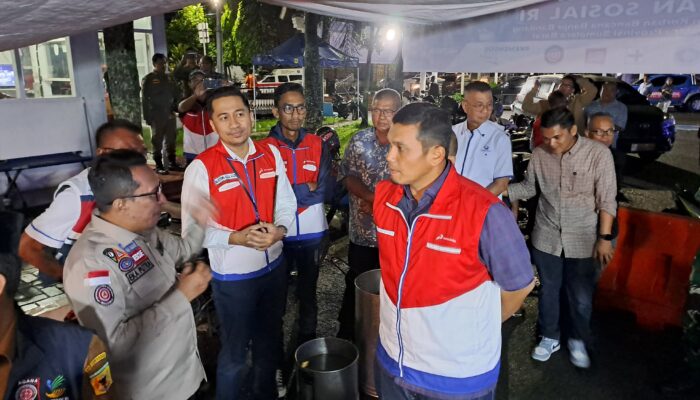 Pertamina Sumbagut Tinjau Langsung Jalur Distribusi Energy Pasca Banjir Lahar Dingin