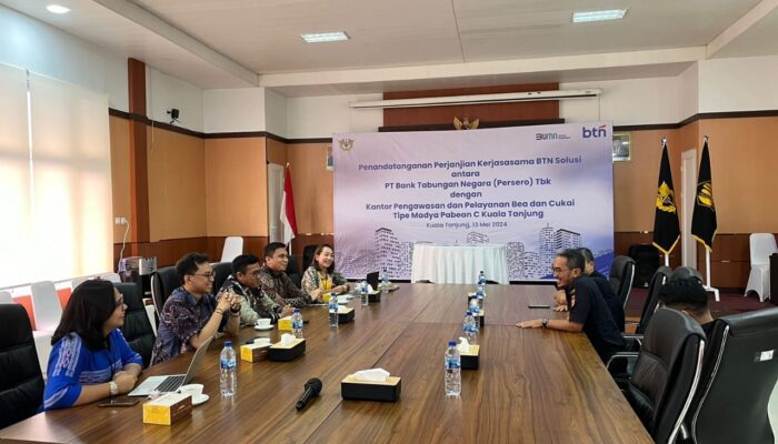 BTN Tawarkan Payroll Dan KTA Spesial Bagi Pegawai Bea Cukai Kuala Tanjung