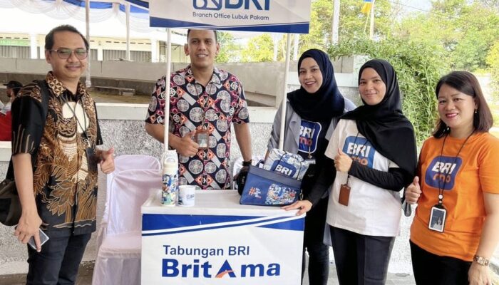 BRI Lubukpakam Beri Dukungan Peringatan Hari Buruh Internasional Di Deliserdang