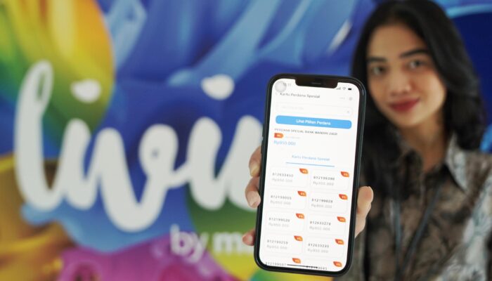 Lengkapi Kebutuhan Nasabah, Livin’ by Mandiri Kini Layani Pembelian Nomor Spesial Telkomsel