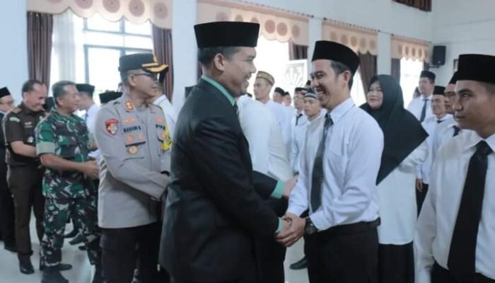 50 Anggota PPK Dilantik, Pj. Sekda Bener Meriah: Junjung Tinggi Netralitas