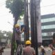 Dukung Pemko Tertibkan Parkir Liar, PLN Cabut KWH Meter Pedagang Martabak Di Jl Gajah Mada