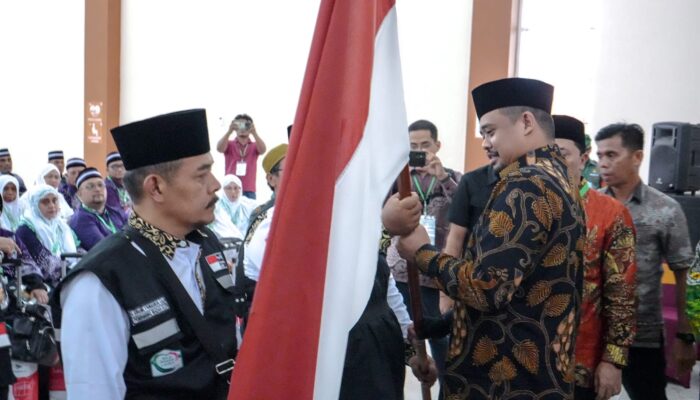 Lepas 348 Calhaj Kloter IV, Bobby Nasution Titip Doa Agar Medan Diberi Keberkahan