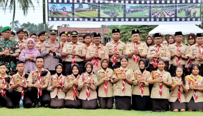 Wabup Simalungun Hadiri Pembukaan Kegiatan Pramuka SWK Kodim 0207/SML