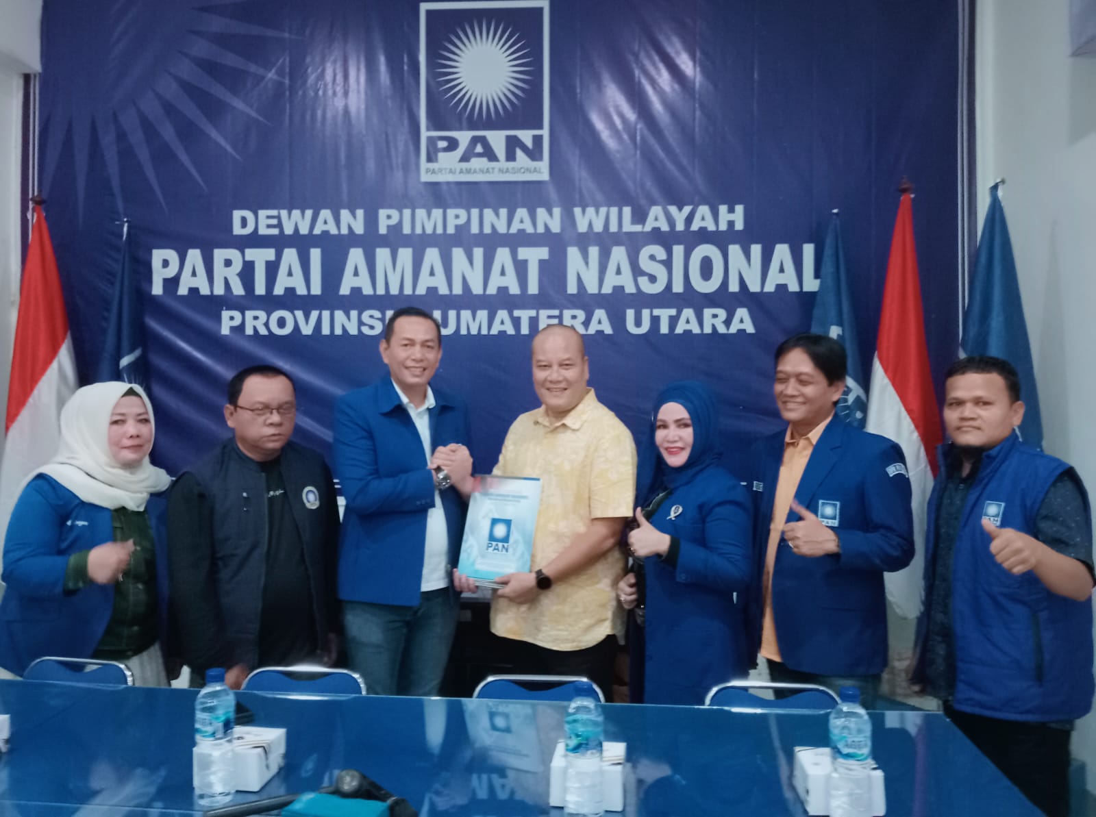 Serius Jadi Cagubsu, Ijeck Ambil Formulir Ke DPW PAN Sumut