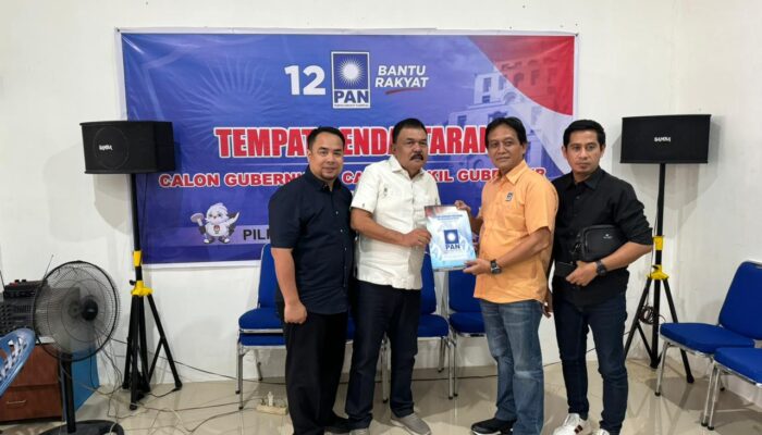 Diwakili Erwan Dan Ricky, Bobby Ambil Formulir Pendaftaran Pilkada Sumut Di PAN