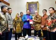 Pimpinan MPR Awali Kunjungan Silaturahmi Kebangsaan Ke Wapres RI Ke 6, Try Sutrisno