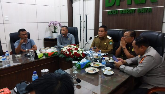 Tender Pasar Modern Dinilai Paksakan Kehendak, DPRK Abdya Gelar RDP Tertutup