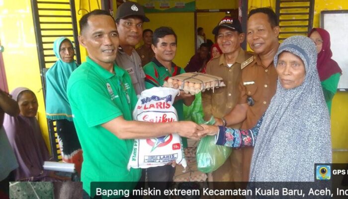 Peringati Harkitnas, Pemkab Aceh Singkil Salurkan Bantuan Pangan Ekstrem Desa Terpencil