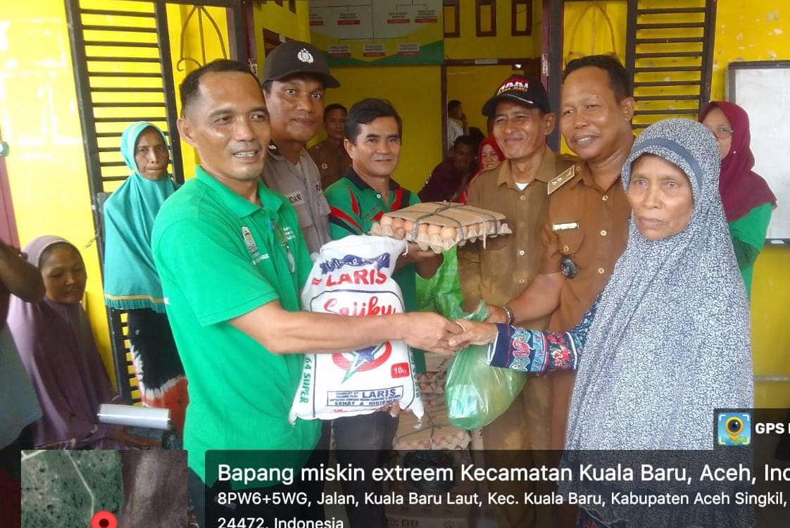Peringati Harkitnas, Pemkab Aceh Singkil Salurkan Bantuan Pangan Ekstrem Desa Terpencil
