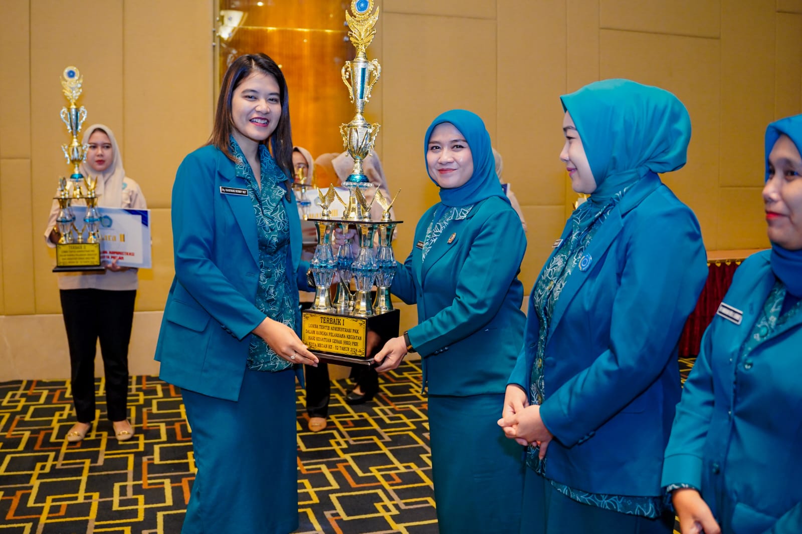 Peringatan HKG PKK Ke-52 Tingkat Kota Medan, Kahiyang Ayu Uji Pengetahuan Kader