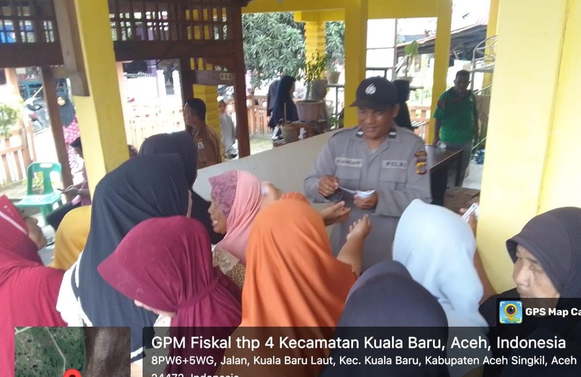 Aceh Singkil Distribusi 300 Paket GPM, Suplai Cadangan Pangan Daerah Terpencil