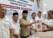DPD IMM SUMUT Bersama Ormas Lain Ikut Antarkan Bakhtiar Sibarani Daftar Calon Wali Kota Medan