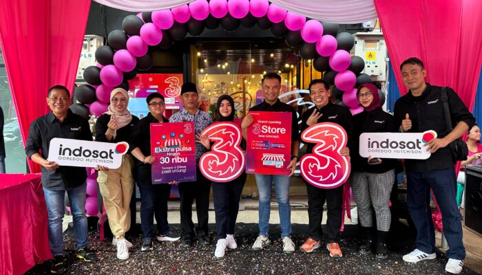 Hadirkan Konsep Gaya Hidup Digital, Indosat Resmikan 3Store Baru Di Bengkulu