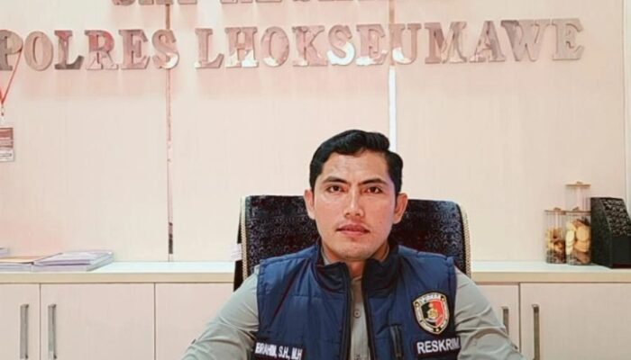 Tim Resmob Sat Reskrim Polres Lhokseumawe Tangkap Tersangka Pembunuhan Gajah