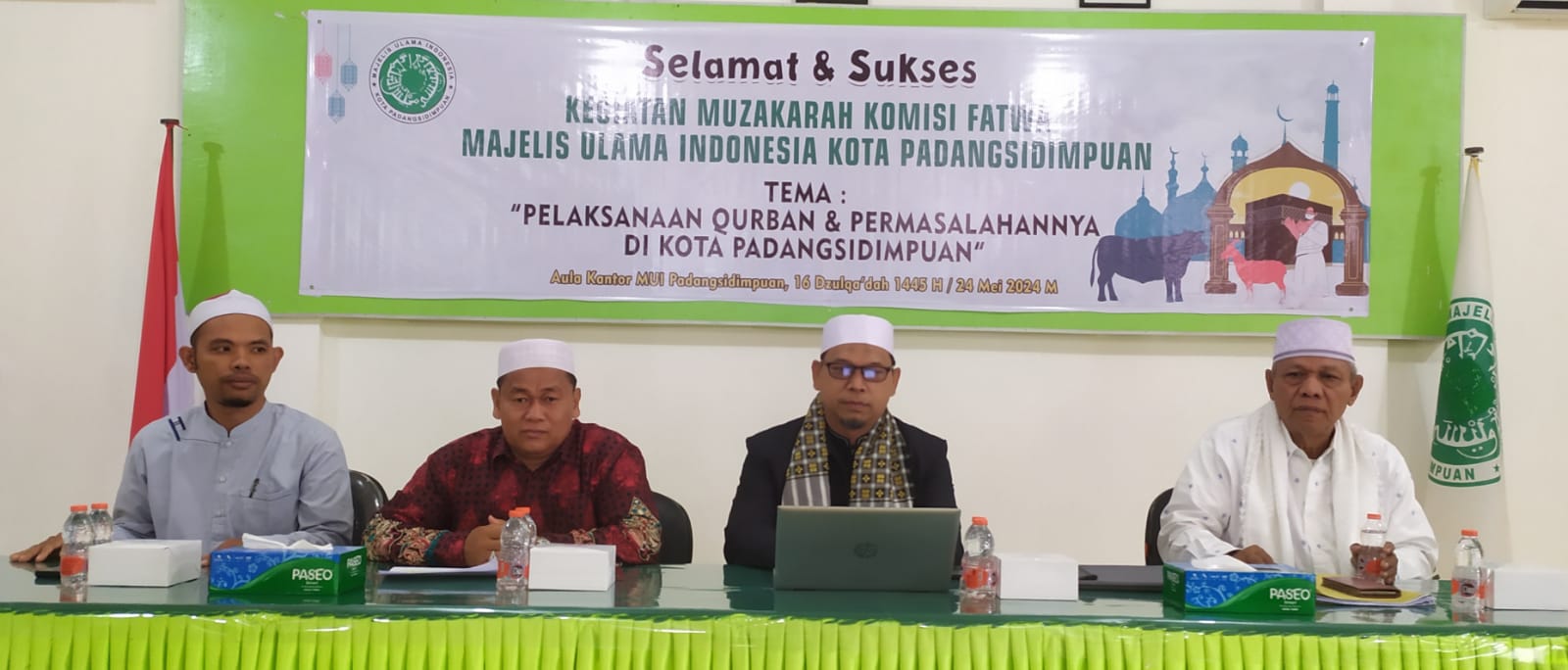 Jelang Idul Adha 1445 H, MUI P. Sidimpuan Gelar Muzakarah Pelaksanaan Qurban