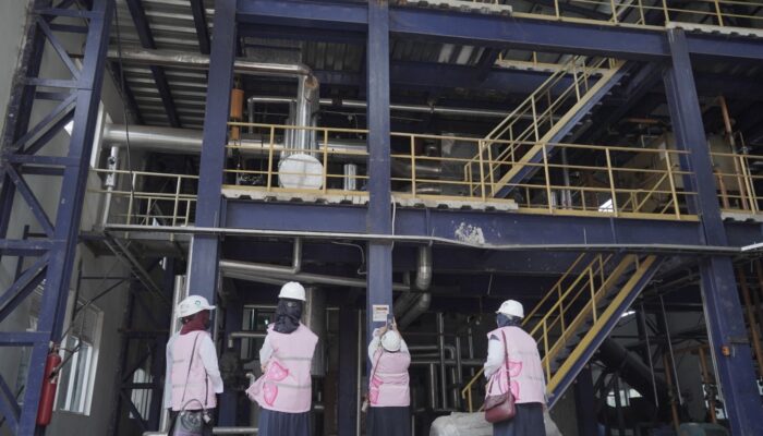 Potensi EBT Meningkat, Srikandi PLN UP3 Medan Utara Tinjau Lokasi PLTBm