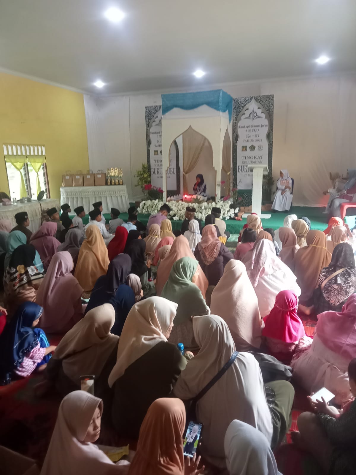 Peserta MTQ Tingkat Anak-anak Di Kel. Bukit Kubu Meningkat Signifikan