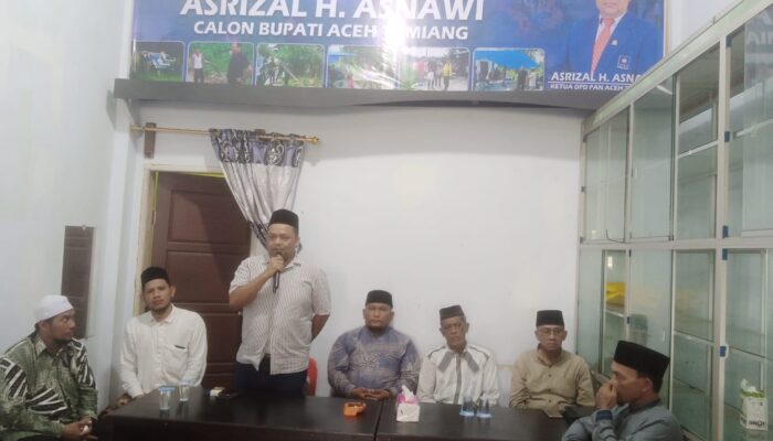 Relawan Buka Posko Pemenangan Asrizal H Asnawi Balon Bupati Aceh Tamiang