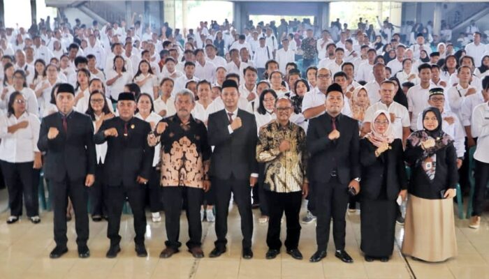 1.239 PPS Pilkada 2024 Kabupaten Simalungun Dilantik