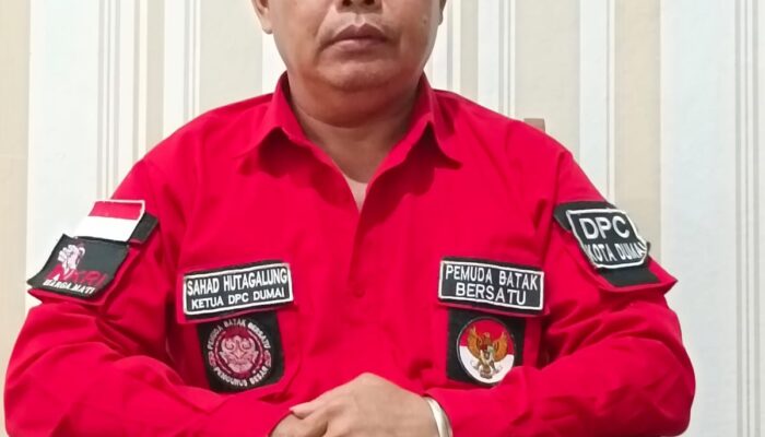 Ketua DPC PBB Dumai Sahad Hutagalung Bertekad Beri Sumbangsih Kepada Masyarakat