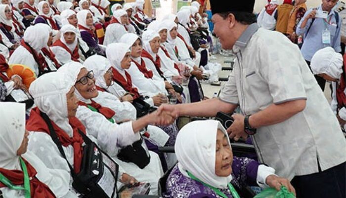 Kloter 15 Madina Tiba Di Asrama Haji Medan