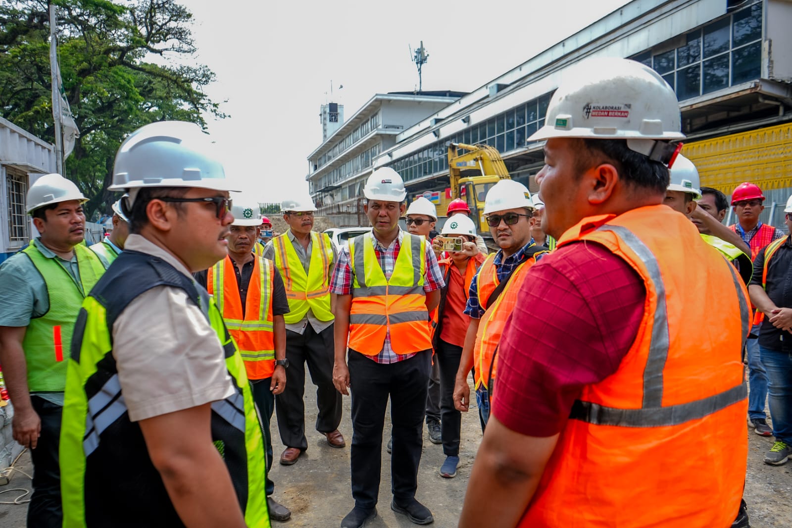 Tinjau Overpass, Pj Sekda Minta Pengerjaan Dipercepat, Agustus Diharapkan Bisa Dilalui