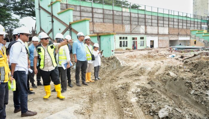 Tinjau Revitalisasi Stadion Teladan, Pj Sekda Medan Tegaskan Jangan Ada Ego Sektoral Dalam Pengerjaan