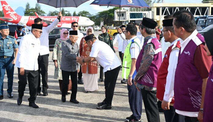 Wapres Lepas Langsung Keberangkatan Calhaj Aceh Besar
