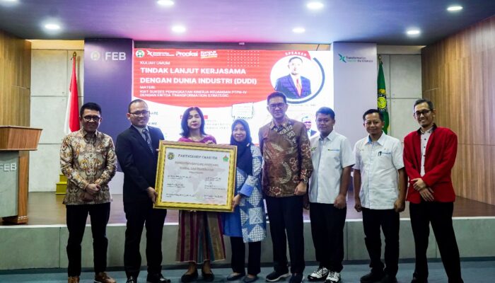 Kuliah Umum Direktur SDM & TI PTPN IV PalmCo, SDM Kunci Peningkatan Kinerja Melalui  Transformasi