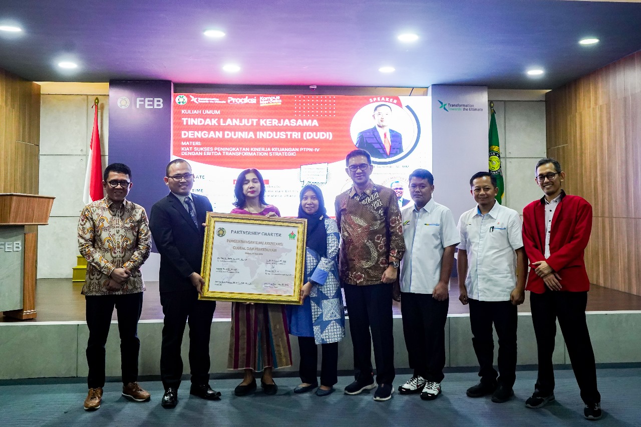 Kuliah Umum Direktur SDM & TI PTPN IV PalmCo, SDM Kunci Peningkatan Kinerja Melalui Transformasi