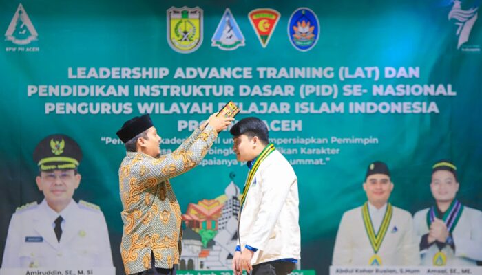 PII Aceh Gelar Leadership Advance Training, Ini Pesan Pj Wali Kota