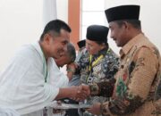 Calhaj Kloter 17 Asal Binjai Dan Medan Dilepas Dari Asrama Haji Medan