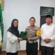 POLDA Sumatera Utara (Polda) Sumut dan Sat Lantas Polrestabes Medan bekerja sama dengan Universitas Islam Negeri Sumatera (UINSU) yang berlokasi di Jl. Pasar V Timur Desa Medan Estate, Kecamatan Percut Seituan, Deliserdang dalam program SIM Keliling Masuk Kampus. Waspada/ist