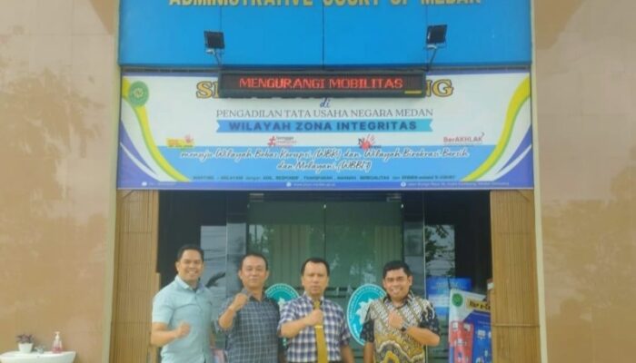 Hakim PTUN Tolak Gugatan Pemberhentian Dan Penunjukan Korsek Bawaslu Langkat