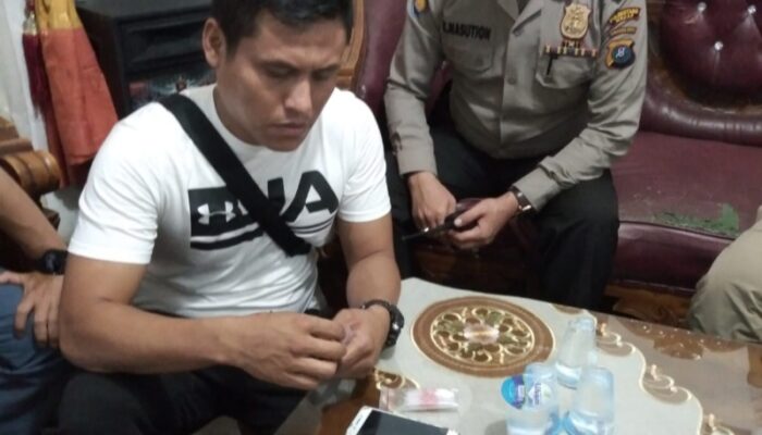 Sempat Kabur, Pengedar Narkoba Berhasil Diciduk Di Jl. Pelita V