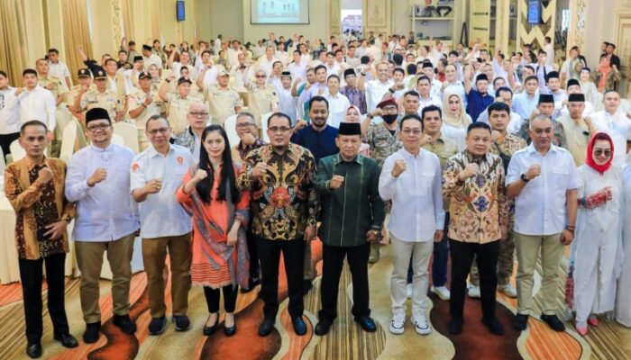 Plh Sekda Medan Hadiri Halal bi Halal DPD Gerindra Sumut