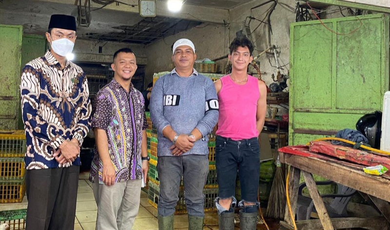 Pastikan  Hewan Disembelih Halal Komisi Fatwa-LPPOM MUI Sumut Ke Pasar Tradisional