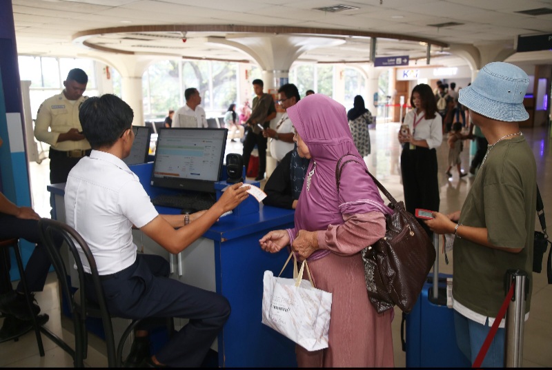 Alur Layanan Ticketing Dan Akses Masuk-Keluar Penumpang di Stasiun Medan Disesuaikan