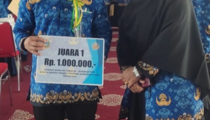 Guru MIN 1 Medan Raih Juara 1 MTQ Korpri Sumut