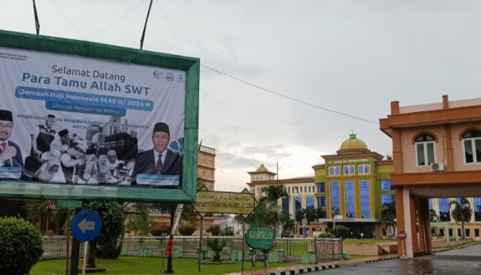 Selamat Datang Calhaj Kloter 1 Asahan Di Asrama Haji Embarkasi Medan