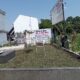 Taman ilegal yang berada di Yuu At Contempo Jl Brigjen Zein Hamid, Lingkungan VII, Kelurahan Titi Kuning, Kecamatan Medan Johor. Waspada/ist