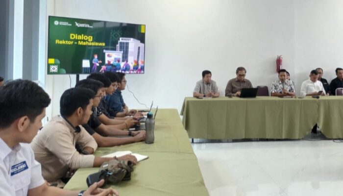 Rektor USU Dialog Terbuka Dengan Mahasiswa Terkait UKT