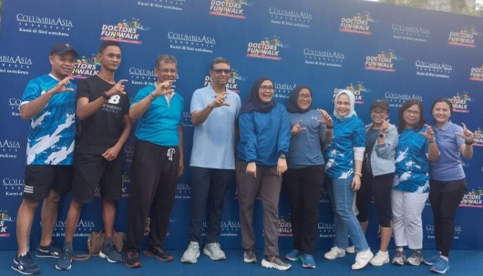 Pererat Hubungan Kekeluargaan, RS RSCA Indonesia Gelar Doctors Fun Walk