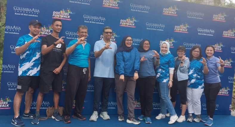 Pererat Hubungan Kekeluargaan, RS RSCA Indonesia Gelar Doctors Fun Walk
