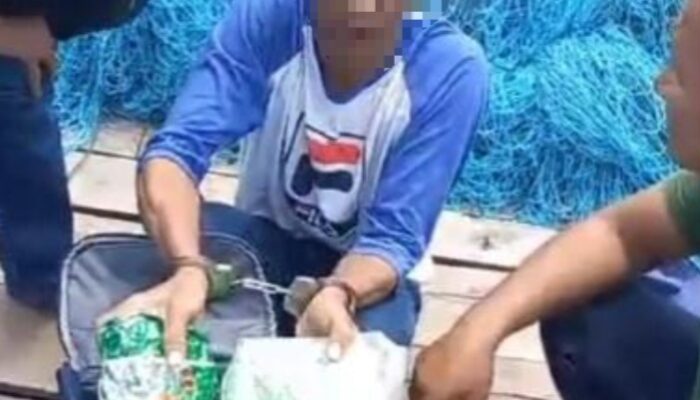 Dit Polairud Tangkap Kapal Nelayan Bawa Narkoba Di Tengah Laut